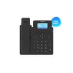 DINSTAR C60U/C60UP ENTRY LEVEL IP PHONE WITH ADAPTER
